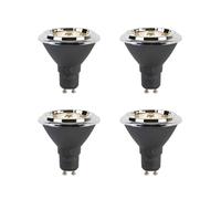 Luedd Lampe LED - lot de 4 - GU10 - 6W - 2700K - 450LM - à intensité réglable 4x SW1211193