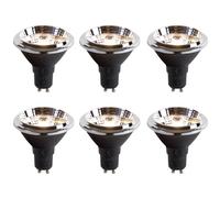 Luedd Lampe LED - lot de 6 - GU10 - 6W - 3000K - 475LM - à intensité réglable 6x SW1211194