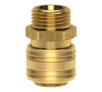 Lüdecke Lüdecke Raccord rapide AG DN7,2 MS ES38A G3/8" brut Quantité:1