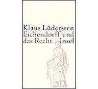 Lüderssen, K: Eichendorff Und Das Recht