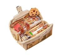 Lueear Capybara Trousse à stylos, boîte de rangement pour papeterie | Jolie trousse à crayons multicouche avec clip pour adultes, Costume de luxe, Refer to description, Unisexe