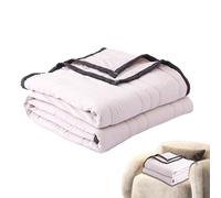 Lueear Couverture rafraîchissante pour les dormeurs chauds, couverture rafraîchissante fine pour les bouffées de chaleur, couette d'été réversible légère pour les dormeurs chauds et les sueurs