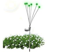 Lueear Lumières solaires en Forme de Globe oculaire d'halloween - Décorations d'halloween en Forme de Globe oculaire Effrayant | Luciole oscillante étanche - Décorations d'éclairage pour Chemin