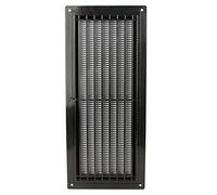 Lüftungsgitter Insektenschutz 130 x 300 mm schwarz