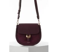 Luella Grey Luella Grey Burgundy Venetia Saddle Cross-Body Bag