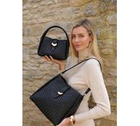 Luella Grey Luella Grey Taupe Flora Weave Hobo Bag