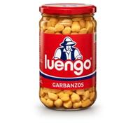 Luengo Pois Chiches Cuits, Pack de 3 Boîtes de 570g, Fermes et Savoureux, Base pour Nombreuses Cuisines du Monde