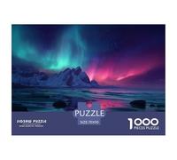 Lueur éphémère Puzzle 1000 pièces Lueur éphémèrePaysage - Moment Détente Et Créativité, Puzzle Premium pour Adultes, Boîte Cadeau Et Poster Inclus, 70x50cm/1000pcs