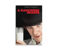 LUEXUHEY Impression sur toile de style affiche de film Orange mécanique sans cadre - 30 x 45 cm