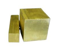 LUFAA Barre en Laiton Bloc de Cube en Laiton Feuille de Plaque de Tige carrée Matériel de Rivet à Faire soi-même, matériau de Construction 1pc (Color : 20X20X20mm)
