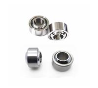 LUFAA Roulements Lisses sphériques radiaux autolubrifiants GE4C GE5C GE6C GE8C GE10C GE12C GE15C GE17C GE20C GE25C GE30C 1-4 pièces (Size : GE5C 4pcs)