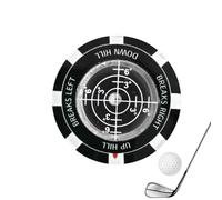 Lufaze Aide À La Lecture du Green | Marqueur de Balle Précis Double Face avec Niveau à Bulle,Aide À La Lecture De Golf pour Hommes Et Femmes,pour Golfeurs Adultes Et Professionnels