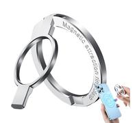 Lufaze Bague de support pour téléphone portable avec poignée | Support magnétique ultra fin pliable - Anneau de téléphone portable - Pour la maison, la salle de gym, la voiture, les voyages, les films