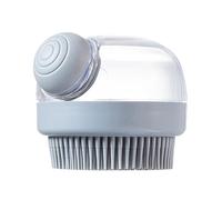 Lufaze Masseur de tête | Lave-cheveux | Combinaison de poils doux et durs en silicone doux pour enlever les pellicules | Lave-cheveux étanche pour cheveux mouillés et secs