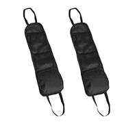 Lufdegim Lot de 2 organiseurs de voiture pliables - Organiseur latéral multifonction pour siège de voiture - Sac à suspendre pour siège de voiture - Sac de rangement - Gadgets de voiture