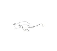 LUFF Lunettes de lecture femmes sans monture, lunettes loupe hommeen métal sans monture, lunette de vue pour ordinateur à lumière bleue, anti fatigue oculair