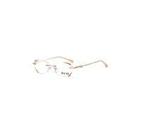 LUFF Lunettes de lecture femmes sans monture, lunettes loupe hommeen métal sans monture, lunette de vue pour ordinateur à lumière bleue, anti fatigue oculair