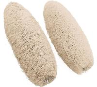Luffa grand blanchi 20 pcs - Plante éponge décorative pour fleuristerie & bricolage