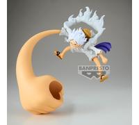 LUFFY Gear 5 Figurine 12cm Statuette VOL 4 ONE PIECE Originale BANPRESTO