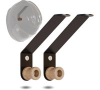 LUFLIPS. Support casque moto mural, porte-casque moto en métal, rangement pour casque moto et veste. Élégant et résistant.(2)