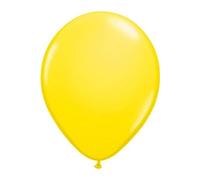 Luftballons Gelb 10 Stck., 30cm.