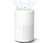Luftreiniger mit H13 HEPA Filter, USB Mini Luftreiniger mit Aktivkohle & Aromatherapie, Leise Luftfilter gegen Staub, Pollen, Rauch & Gerüche, für Schlafzimmer, Büro & Auto bis 20m²