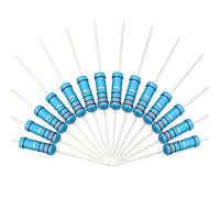 Luftschloss 10 pièces 33Kohm 3W (3 Watt) ±1% Tolérance Film métallique Résistances fixes (33KΩ 33KR 33Kohm)