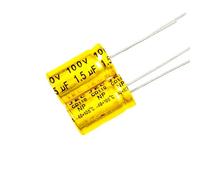 Luftschloss ELNA Lot de 5 condensateurs électrolytiques non polarisés 1,5 uf 100 V 100 V 10 x 16 mm NP pour condensateur de diviseur de fréquence audio