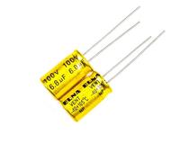 Luftschloss ELNA Lot de 5 condensateurs électrolytiques non polarisés 6.8uf 100 V 10 x 16 mm NP pour condensateur de diviseur de fréquence de tweeter audio