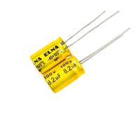 Luftschloss ELNA Lot de 5 condensateurs électrolytiques non polarisés 8,2 uf 100 V 10 x 20 mmNP pour condensateur de diviseur de fréquence de tweeter audio