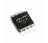 Luftschloss, Lot de 2 mémoires flash série Winbond W25Q80 W25Q16 W25Q64 W25Q64 8 Mo 16 Mo 64 Mo (W25Q80)