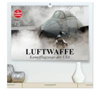 Luftwaffe. Kampfflugzeuge der USA (hochwertiger Premium Wandkalender 2026 DIN A2 quer), Kunstdruck in Hochglanz: Die Faszination der militärischen Flugzeugtechnik