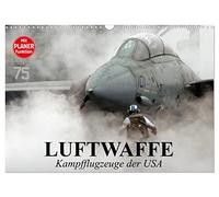 Luftwaffe. Kampfflugzeuge der USA (Wandkalender 2026 DIN A3 quer), CALVENDO Monatskalender: Die Faszination der militärischen Flugzeugtechnik