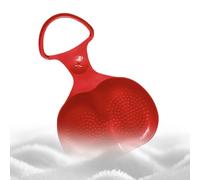 Luge à neige portable - Accessoire de luge d'hiver en plein air - Pelle à neige portable avec poignée - Pour l'école, l'arrière-cour, la famille, les adultes, les adolescents, les visiteurs