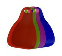 Luge À Neige pour, 4 Pièces Robuste Et Portable, Planche De Ski Bébé Luges d'hiver, pour Voyage Maison Fête De Noël Glace Sable Extérieur Plage Sports Ski