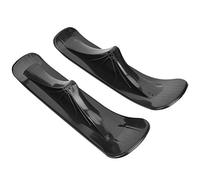 Luge à Ski 2 en 1 |Black Balance Kit de Conversion Scooter vers traîneau |Accessoires de Sports d'hiver pour Les Jeunes/arrière-Cour/Pistes |Matériau PE Robuste, tolérance au