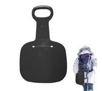 Luge à Soucoupe | Luge à Neige pour la Luge | Mini Luge à Neige Portable et Pliable avec poignée, Planches de Sable Souples pour, Ski, Sable et Patinage sur Glace