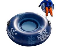Luge de Neige pour Adultes,110 Centimètres Bouée Gonflable Résistante Au Froid | Jouets de Neige Robustes,pour Les Activités Extérieures Hivernales Aventures Explorations Courses Fêtes Camps