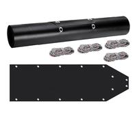 Luge de pêche sur glace - Cerf haute performance - Traîneau à neige polyvalent pour transporter du matériel de chasse, du bois de chauffage, de l'équipement, des accessoires de pêche sur glace, des