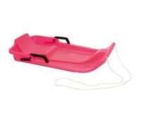 Luge en plastique 1 place - Rose