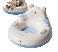 Luge gonflable avec poignées - Pour jardin, jardin, pelouse, aire de jeux en plein air, ferme et collines