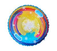 Luge Gonflable | Luge d'hiver Résistante au Froid 85 cm avec Poignées - Bouée Inflatable avec Poignées,pour et Familles Activités Hivernales Extérieures