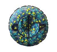 Luge Gonflable, pneus de Neige gonflables, avec poignées, Tube à Neige, 104 cm, en PVC, pour Le Camping, la pêche et la Neige, modèle et Adultes