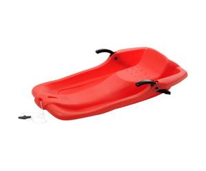 Luge, plastique, 1 personne, bleu