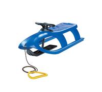 Luge pour enfants avec patins et volant plastique corde poignée hiver amusante