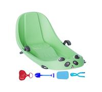 Luge pour , sport d'hiver avec dossier, luge d'extérieur pour avec frein, pour collines enneigées, parc, cour, parc de jeux, garçons et filles d'âge préscolaire