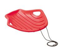 Luge toboggan - PROSPERPLAST - Big M - Rouge - Pour enfants et adultes - Plastique résistant à l'hiver