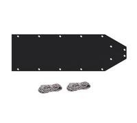 Luge utilitaire : convoyeur à neige polyvalent, plate-forme de traction de charge de construction renforcée, luge de terrain hivernal à glissement doux, outil de trans