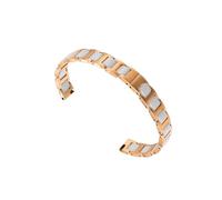 LUGEMA 8-18mm Milanese Strap Accessories Gold Universal Compatible With Any Brand Stainless Steel Metal Watch Band Bracelet(D-Rose white,14mm)