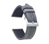 LUGEMA Bracelet De Montre Rétro À Dégagement Rapide For Homme Et Femme, 18 Mm, 19 Mm, 20 Mm, 21 Mm, 22 Mm(Gray,18mm)